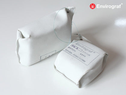 Intumescent fire and smoke stop pillow