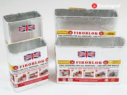 Intumescent Sleeves For Ducting - firoblok-for-ventilation-ducting - Passive Fire Protection Products