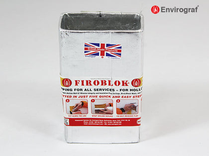 Intumescent Sleeve for Plastic Trunking - firoblok protection for plastic trunking - Passive Fire Protection Products