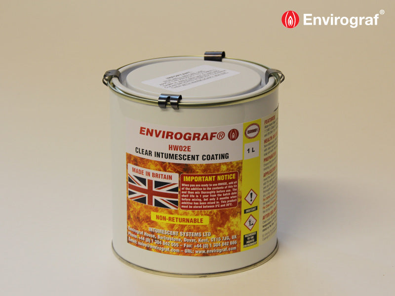 CLEAR INTUMESCENT PAINT AND VARNISHES FOR WOOD (HW SYSTEM)