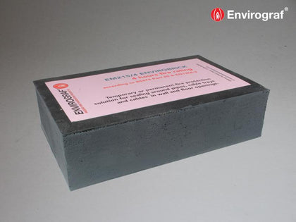 Envirobrick intumescent fire brick and seal- Passive Fire Protection Products 