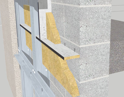 Rainscreen Fast Fix Cavity Barrier- Passive Fire Protection Products
