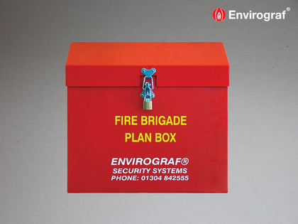 Metal fire protection boxes to hold building plans and other important documents- Passive Fire Protection Products
