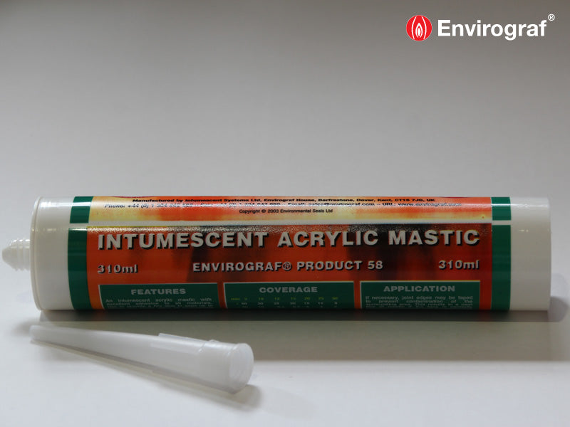 Intumescent Acrylic & Acoustic Mastic- Passive Fire Protection Products