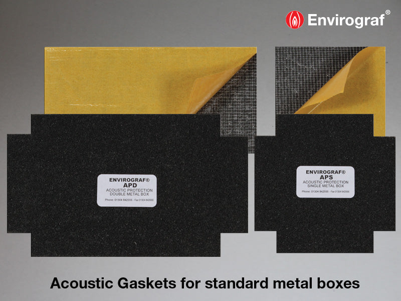 Acoustic & Fire Protection for Standard Metal Boxes